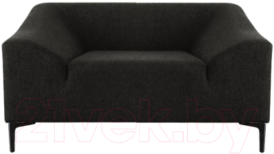Кресло мягкое Brioli Тони (J22/графит)