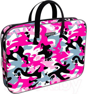 

Папка-портфель Erich Krause, Pink Camo / 52668