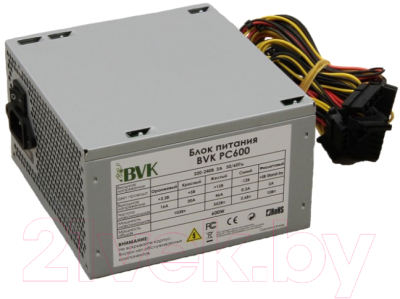 

Блок питания для компьютера BVK, PC600 600W