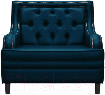 Кресло мягкое Brioli Чикаго (L18/синий)