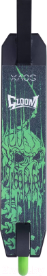 Самокат трюковый Xaos Gloom 110 (зеленый)