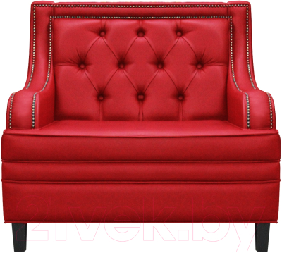 Кресло мягкое Brioli Чикаго (L19/красный)