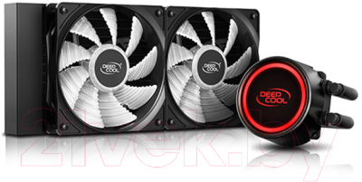 Кулер для процессора Deepcool GammaXX L240T Red (DP-H12RF-GL240TR)