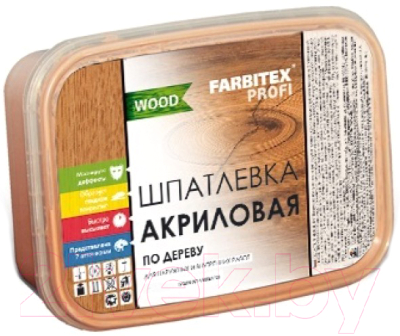 

Шпатлевка Farbitex, Профи Wood по дереву