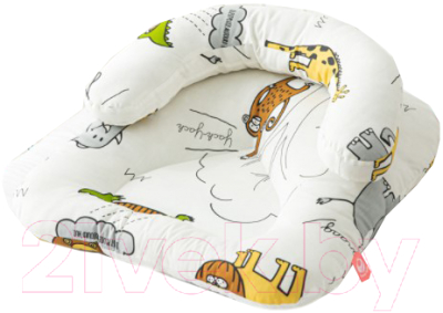 Подушка для кормления Farfello Животные Q12 (белый)