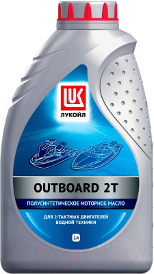 Моторное масло Лукойл Outboard 2Т / 1670488 (1л)