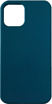 Чехол-накладка Digitalpart Silicone Case для iPhone 12/12 Pro (темно-синий)
