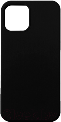 Чехол-накладка Digitalpart Silicone Case для iPhone 12/12 Pro (черный)