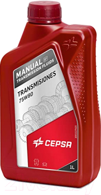 Трансмиссионное масло Cepsa Transmisiones 75W80 / 646424188 / 646424190 (1л)