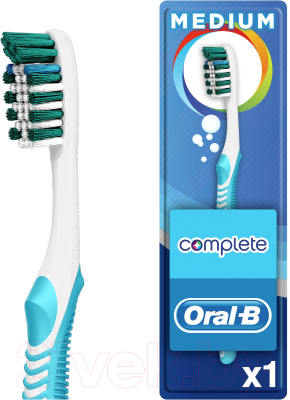 Зубная щетка Oral-B Комплекс глубокая чистка 40 средняя (1шт)