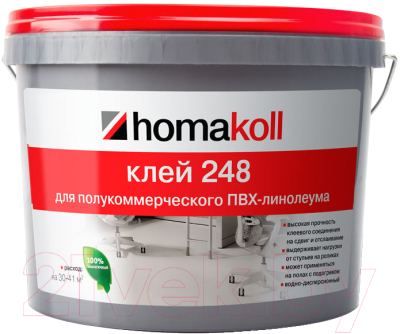 Клей для напольных покрытий Homakoll 248 (7кг)
