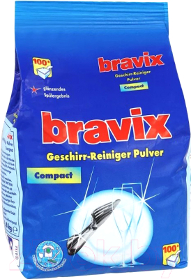 Порошок для посудомоечных машин Bravix Geschir-Reiniger (1800г)