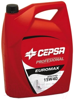 Моторное масло Cepsa Euromax 15W40 / 522093072 (5л)