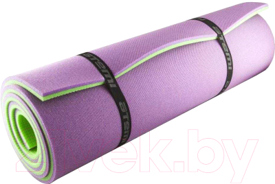 Туристический коврик Atemi 1800x600x12мм (зеленый/фиолетовый)