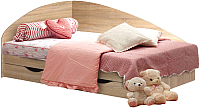 Односпальная кровать Мебель-КМК 800 0302 (дуб сонома) - 