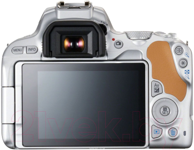 Зеркальный фотоаппарат Canon EOS 200D Kit 18-55mm IS STM / 2256C006AA (серебристый)