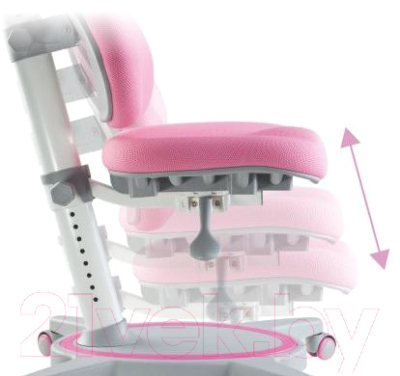 Кресло растущее Растущая мебель Smart DUO MC204 (розовый)