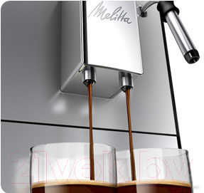 Кофемашина Melitta Caffeo Solo and milk E953-102 (серебристый)