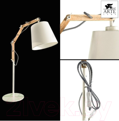 Настольная лампа Arte Lamp Pinoccio Bianco A5700LT-1WH