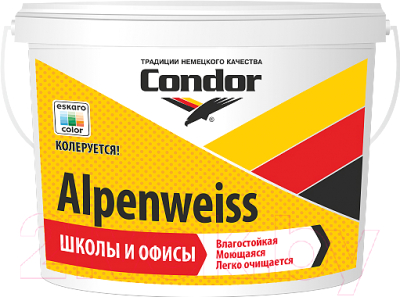 Краска CONDOR Alpenweiss (3.75кг)