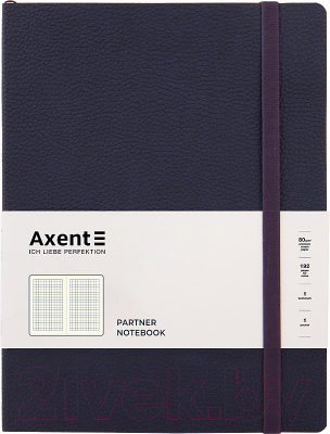 Записная книжка Axent Partner Soft L / 8615-02 (синий)