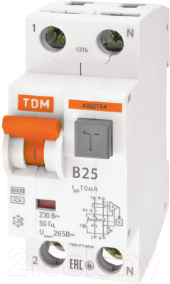 Дифференциальный автомат TDM SQ0205-0002