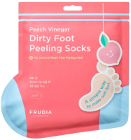 Носки для педикюра Frudia С ароматом персика (40г) - 