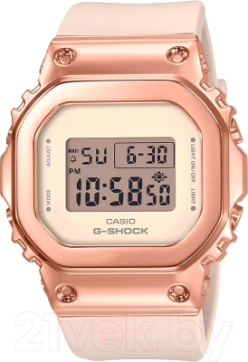 

Часы наручные женские Casio, GM-S5600PG-4E