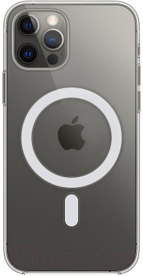 Чехол-накладка Apple Clear Case With MagSafe для iPhone 12/12Pro / MHLM3