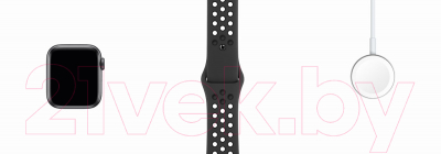 Умные часы Apple Watch Nike SE GPS 40mm / MYYF2 (алюминий серый космос/антрацит)