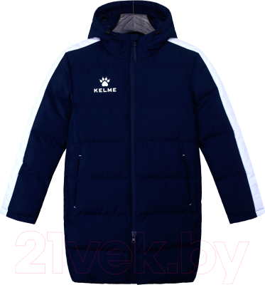 Куртка детская Kelme Padding Jacket Kids / 3883406-424 (р.120, темно-синий)
