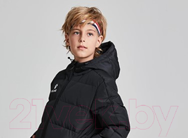 Куртка детская Kelme Padding Jacket Kid / 3883406-000 (р.130, черный)