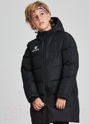 Куртка детская Kelme Padding Jacket Kid / 3883406-000 (р.130, черный)