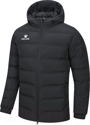 Куртка Kelme Hooded Short Cotton Coat / 3891421-000 (M, черный)