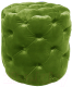 Пуф Brioli Цилиндр с пиковкой (B26/зеленый) - 