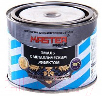 Эмаль Master Prime С металлическим эффектом (400мл, шоколад)