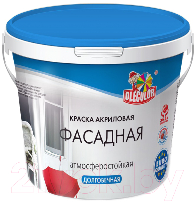 Краска Olecolor Фасадная (3кг)