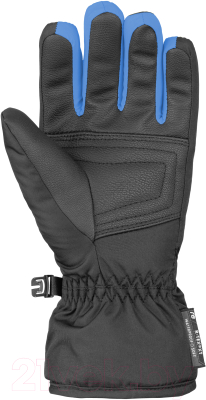 Перчатки лыжные Reusch Bennet R-Tex XT / 6061206 7687 (р-р 6, черный/бриллиантовый синий)