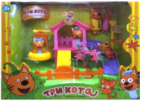

Игровой набор Rong Long, Три кота / 8320-13