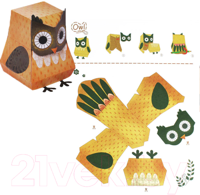 Изображение товара Набор для творчества Darvish Origami Животные / DV-T-2608