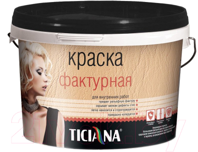 

Краска Ticiana, Белый, Фасадная База А
