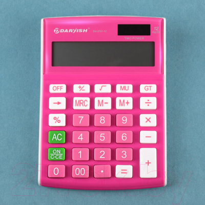 Калькулятор Darvish DV-2707-12Pk (розовый)