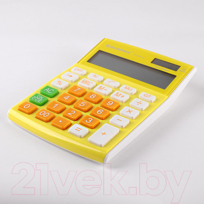 Калькулятор Darvish DV-2707-12Y (желтый)