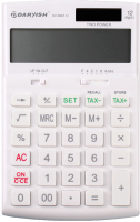 Калькулятор Darvish DV-2666T-12W (белый) - 