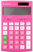 Калькулятор Darvish DV-2666T-12PK (розовый) - 