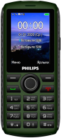 Мобильный телефон Philips Xenium E218 (зеленый) -