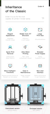 Изображение товара 3D-принтер Creality Ender-6