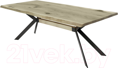 

Обеденный стол Buro7, Арно с обзолом и сучками 180x80x76