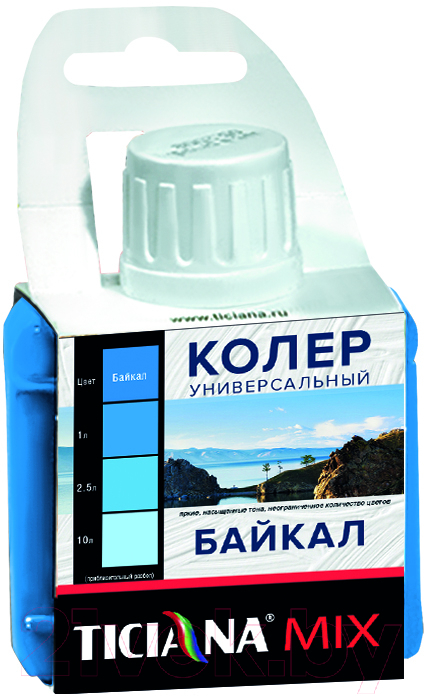 Колеровочная паста Ticiana Mix Универсальная (80мл, байкал)