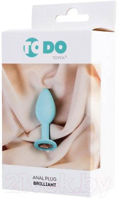Пробка интимная ToyFa ToDo Brilliant 357033 (мятный)